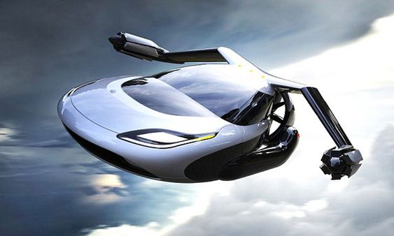 تصميم تخيلي للسيارات الطائرة في المستقبل